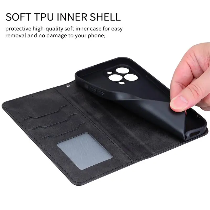 For Honor 200 Smart Case Wallet Flip Leather Cover For Honor 200 Smart 5G Case Book Cover For Honor 200 Smart Coque Fundas 6