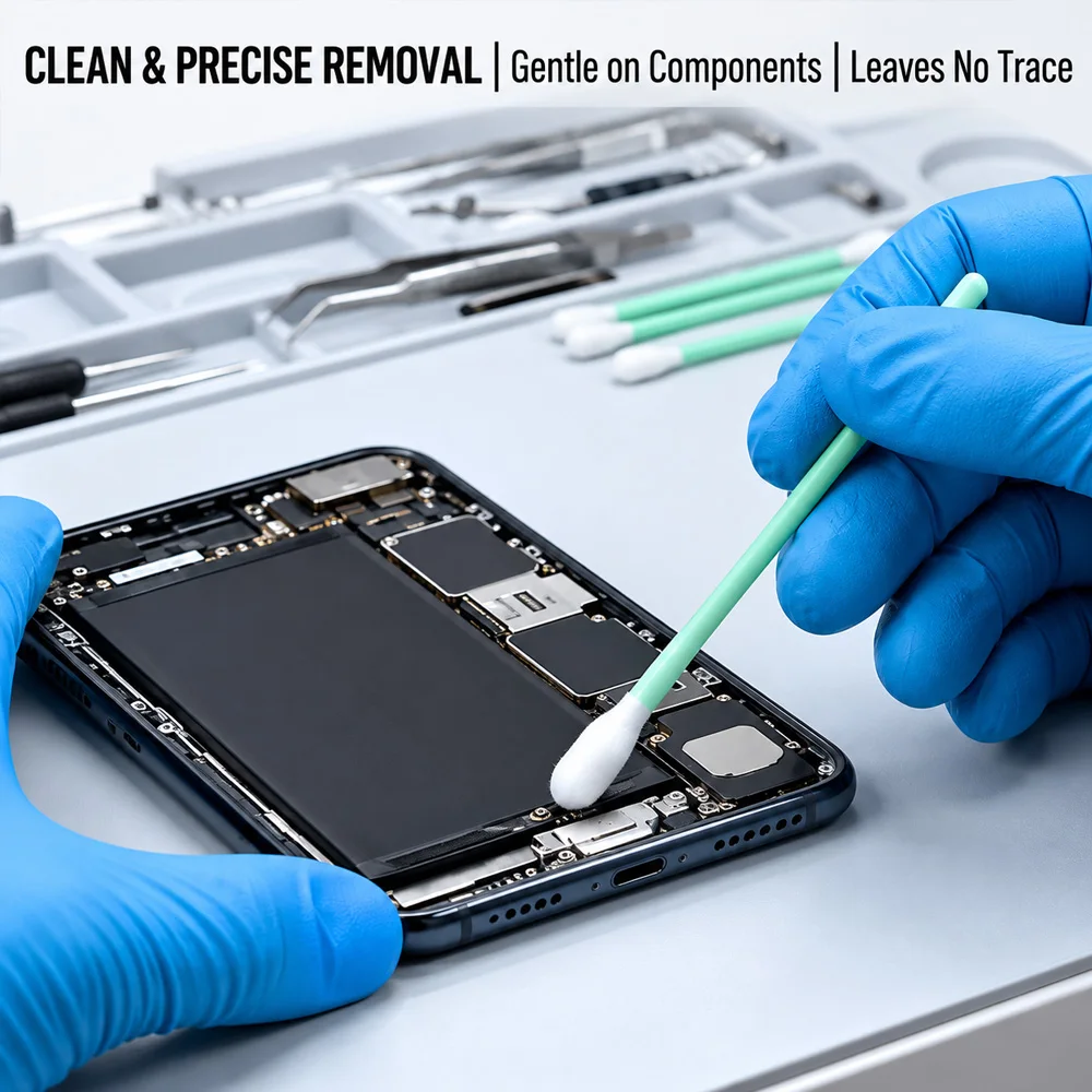 Premium Phone Screen Repair Kit: Complete Adhesive Solution with Tools & Cleaning Accessories