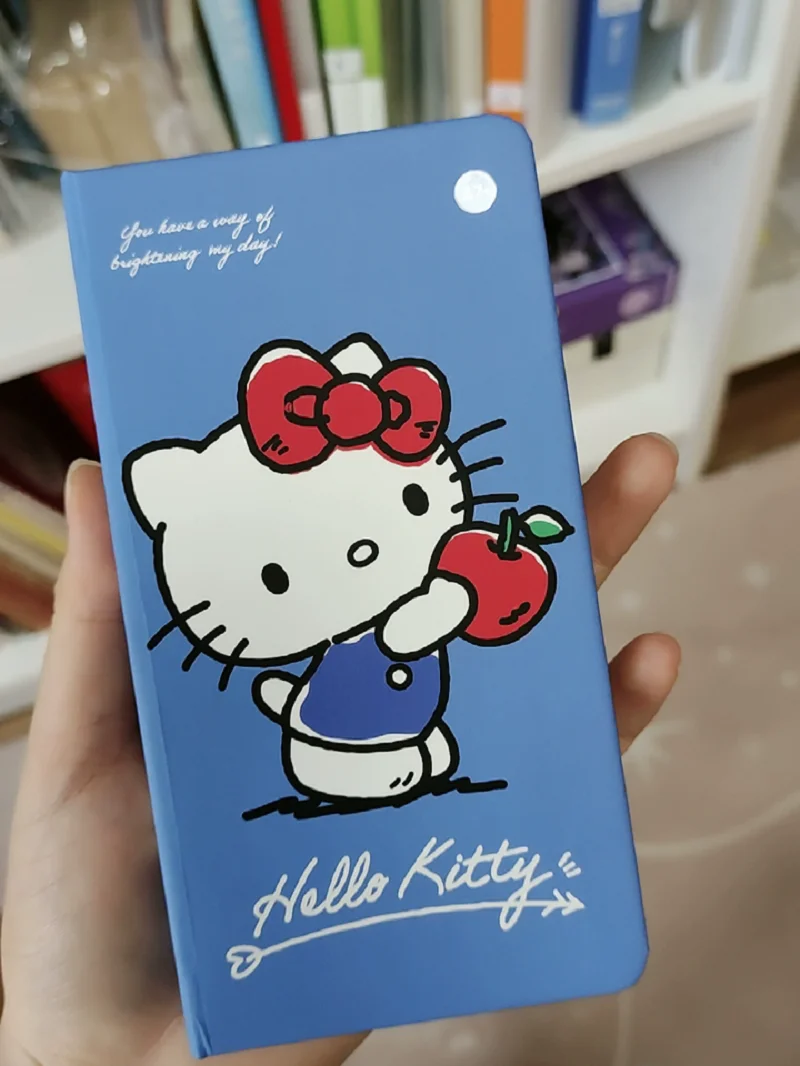 Cute Kitty Collection Pocket Notebook with Grid & Blank Pages - Kawaii Travel Stationery