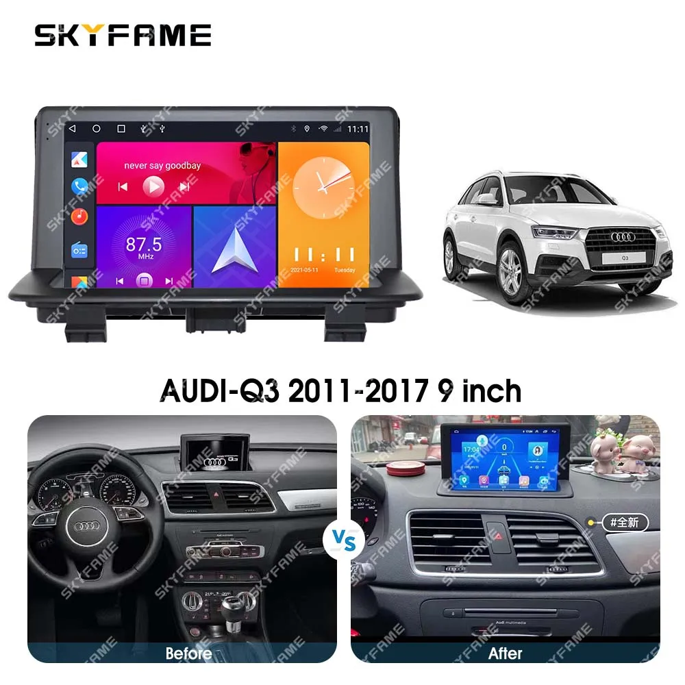 SKYFAME ڵ  ٸ  Canbus ڽ ڴ, ȵ̵     г ŰƮ, ƿ Q3 A3 