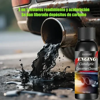 Detergenti per Auto Cathetic, Promozione 3 Unità, per Motori Auto, Pulizia Acceleratori CSV, Catalizzatori, Facile Pulizia - Una Nuova Generazione
