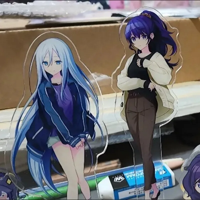 Project Sekai Colorful Stage Plate Desk Decor: Nightcord Collection Ornament Featuring Yoisaki Kanade & Asahina Mafuyu