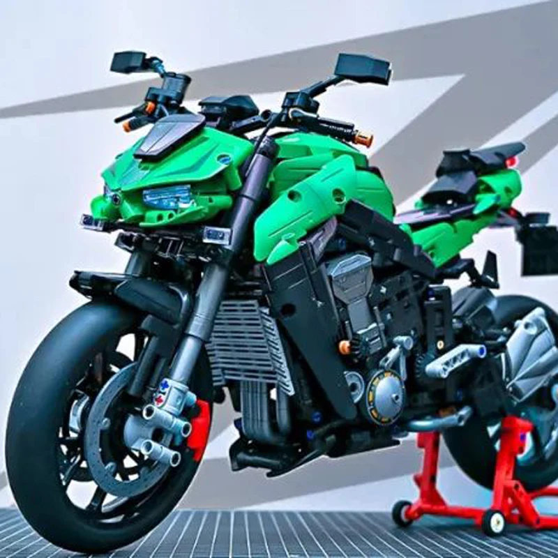 

Новинка 2089 шт. строительные блоки MOC Idea технический Z1000 мотоцикл Локомотив Сборная модель детские игрушки подарочный набор на день рождения