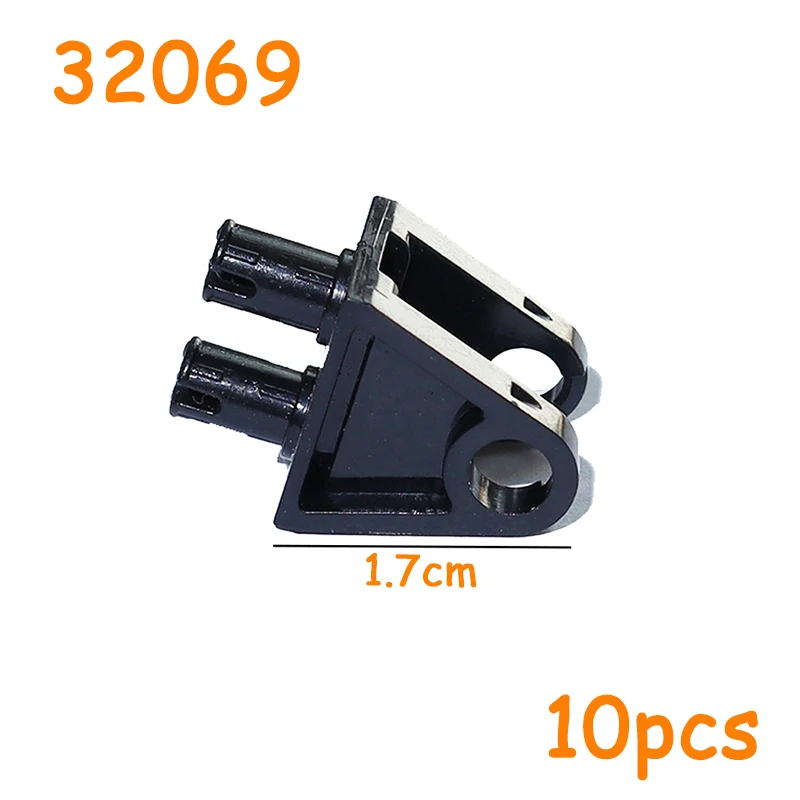 Technische Lenkarm MOC Bausteine 32195 6572 2819 57515 6571 4423 15459 32069 15460 DIY Auto Zubehör Ziegel Spielzeug – Detail 10