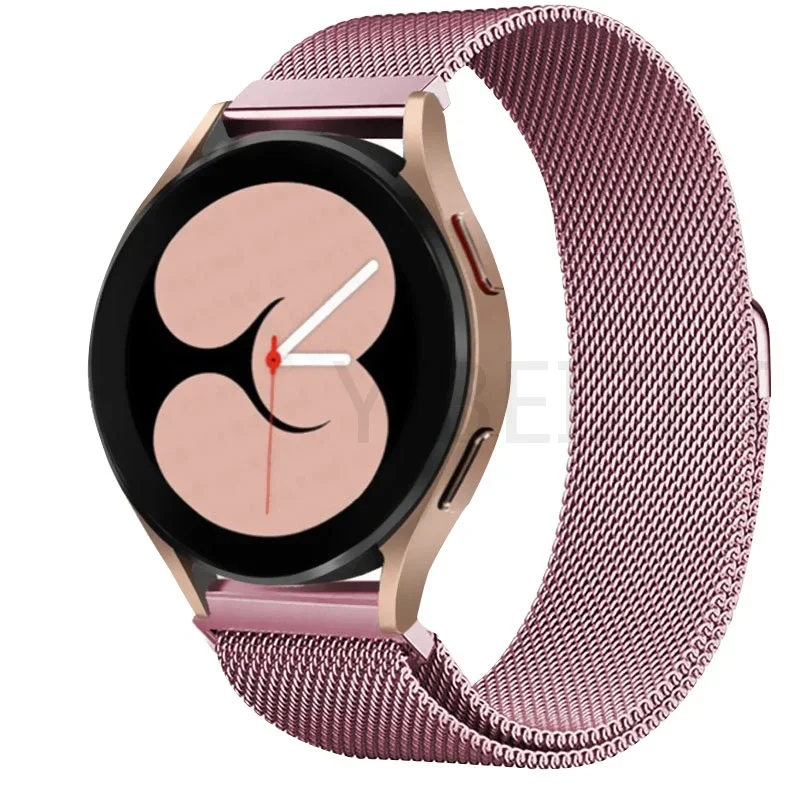 Elegant Milanese Loop Stainless Steel Watch Band, Adjustable 20mm/22mm Bracelet Strap