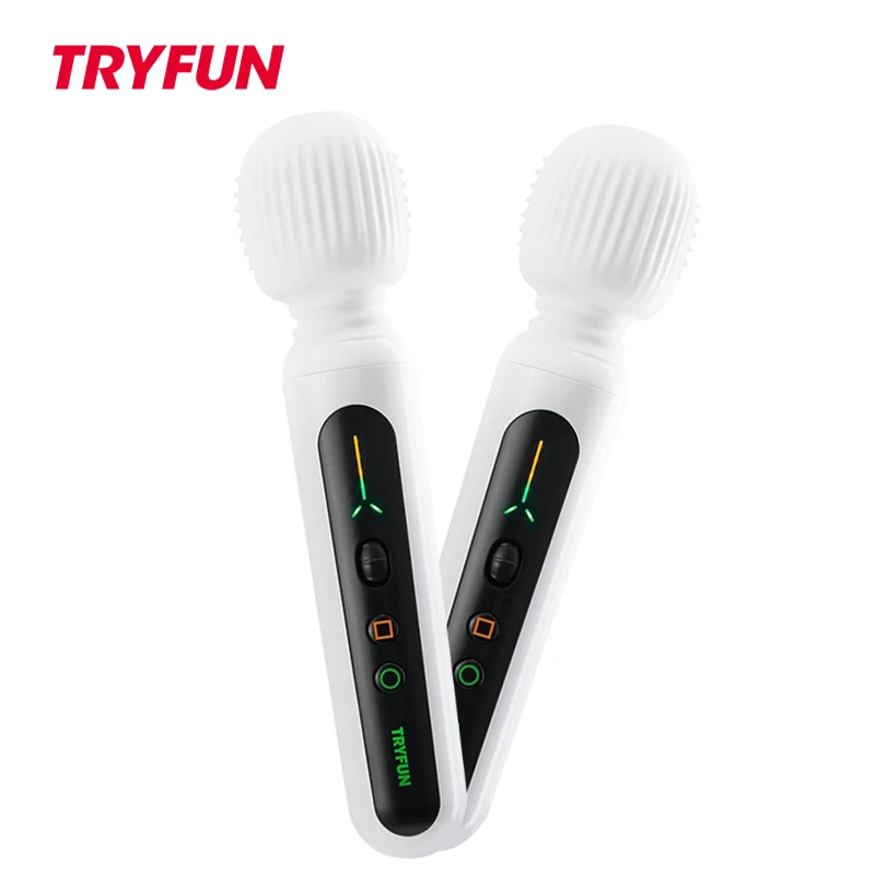 Волшебная палочка TryFun с подогревом для женщин Вибраторы USB-зарядкой большой