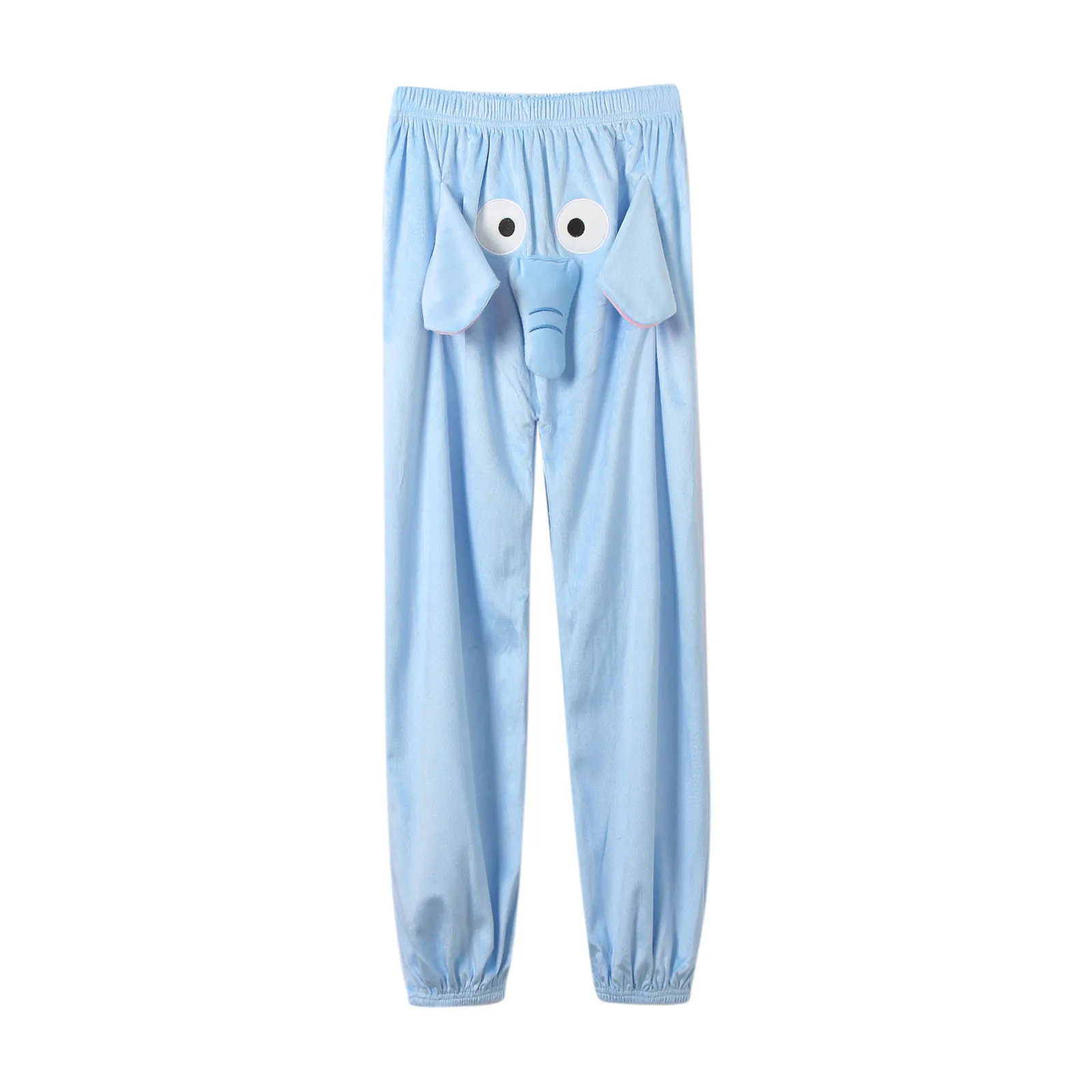 Funny Elephant Novelty Shorts Humorous Underwear Prank For Men Animal Themed Pants Elephant Will Ring Play Strange Pajama pajamas set,man pajamas set