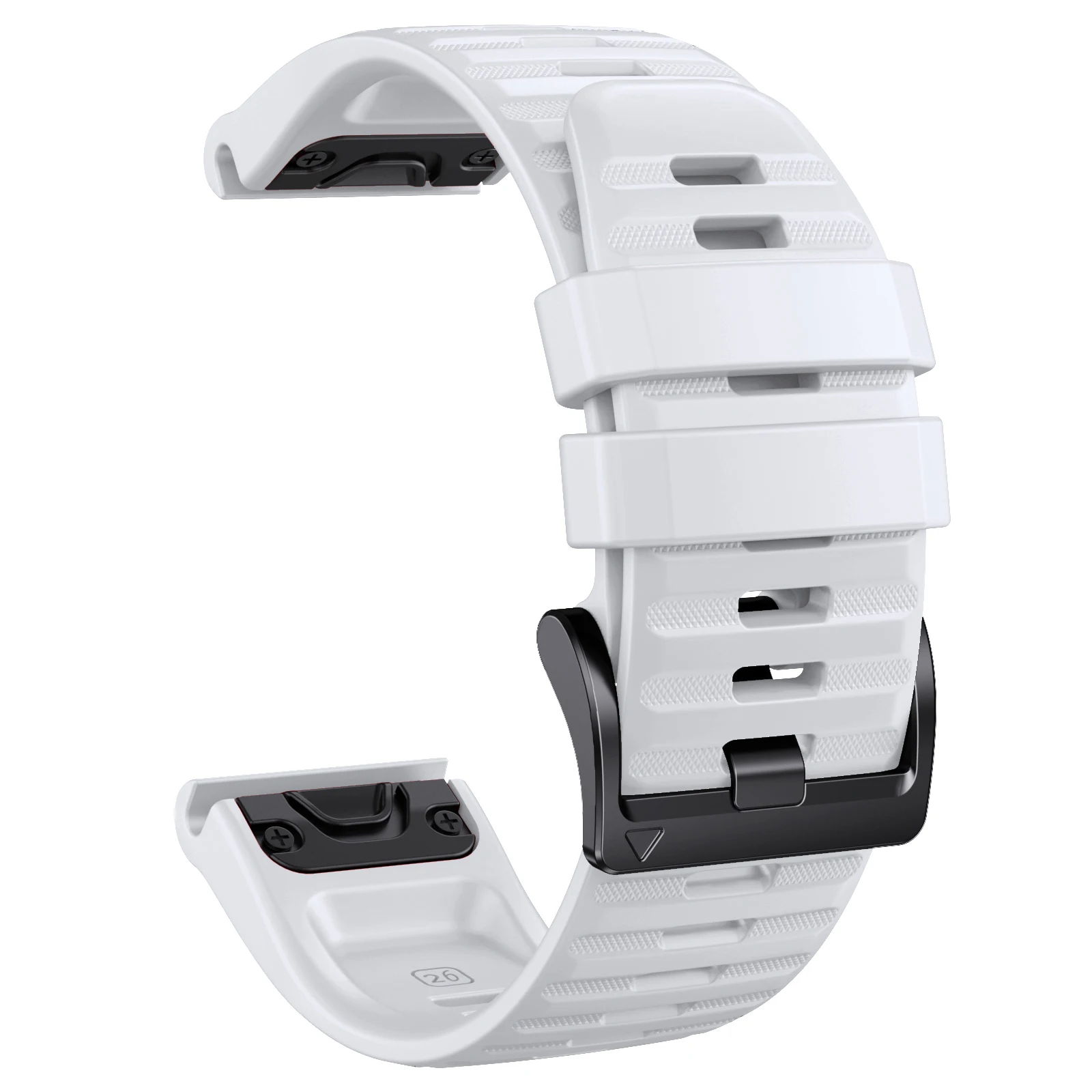 Silicone Replacement Watch Strap with Quick Fit 26/22mm