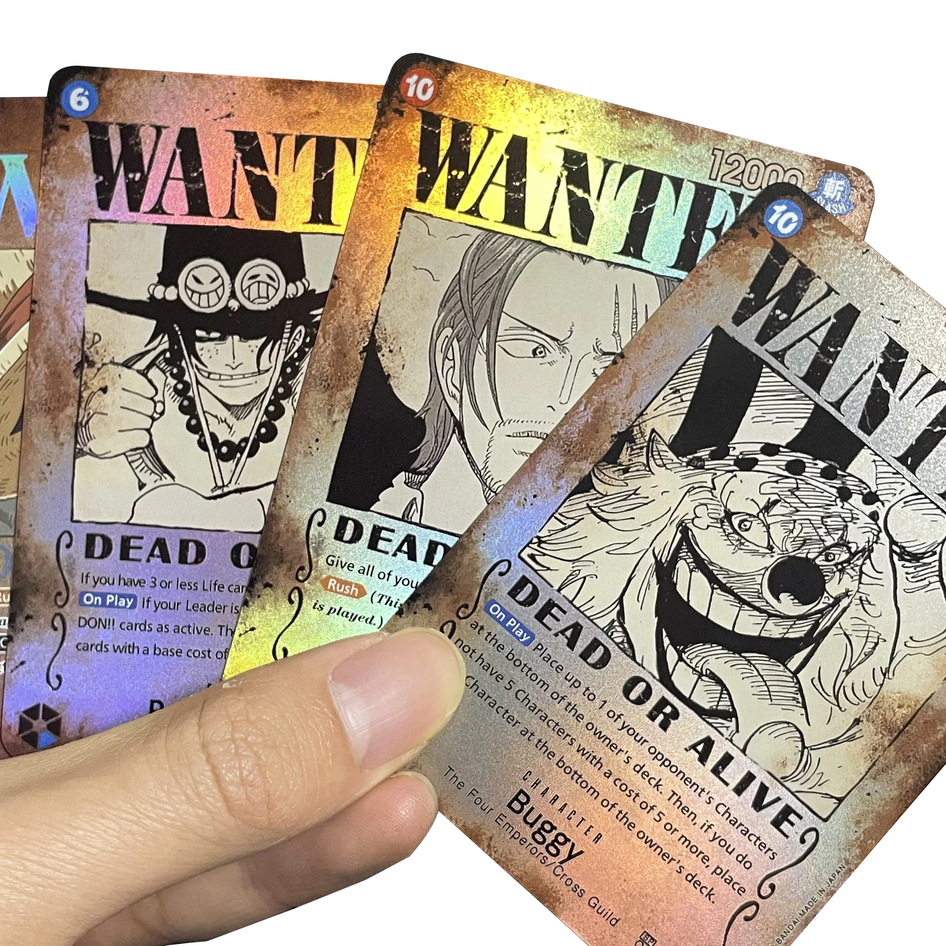 ONE PIECE Proxy Card Monkey D Luffy SP-OP05-119 SEC WANTED Poster