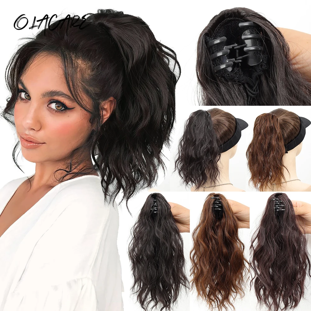 Synthetic Curly Ponytail Hairpiece For Women Heat Resistant