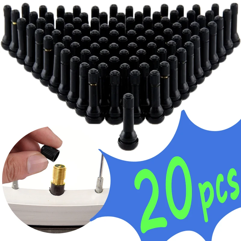 

TR414 Durable Automotive Vacuum Tire Valves Tubeless Valves for Cars Motorcycles ATVs Bicycles Quality Automotive Accessories