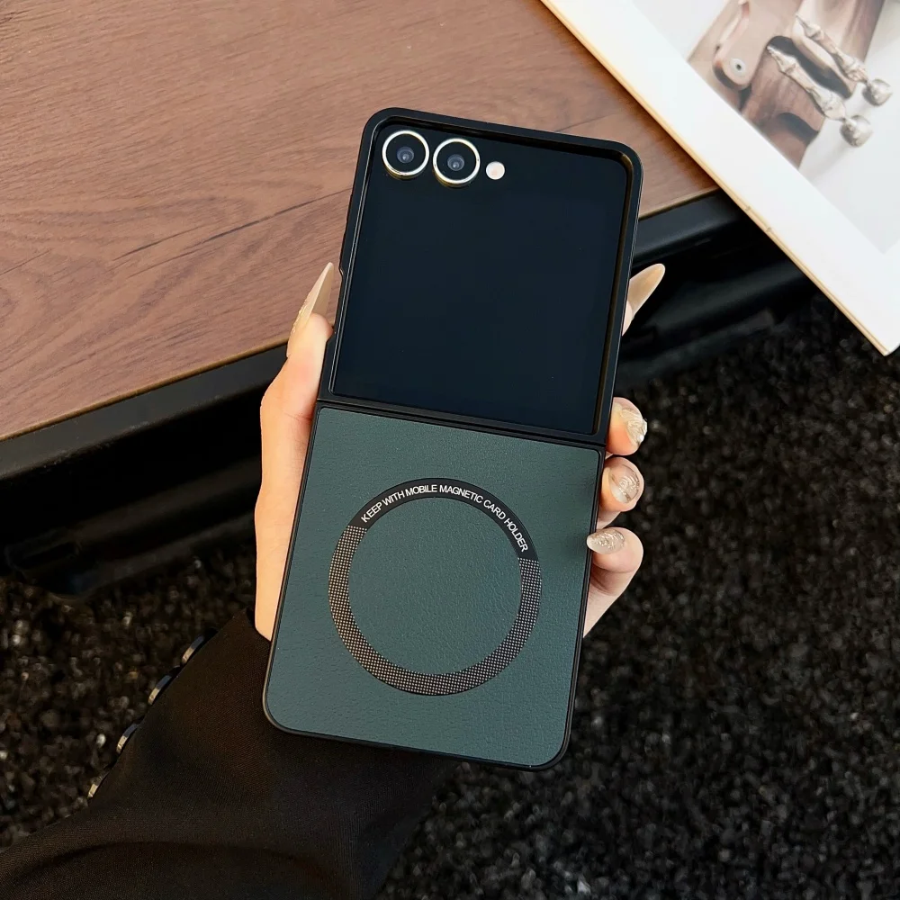 Luxury Ultra-Thin Business PU Leather Magnetic Case