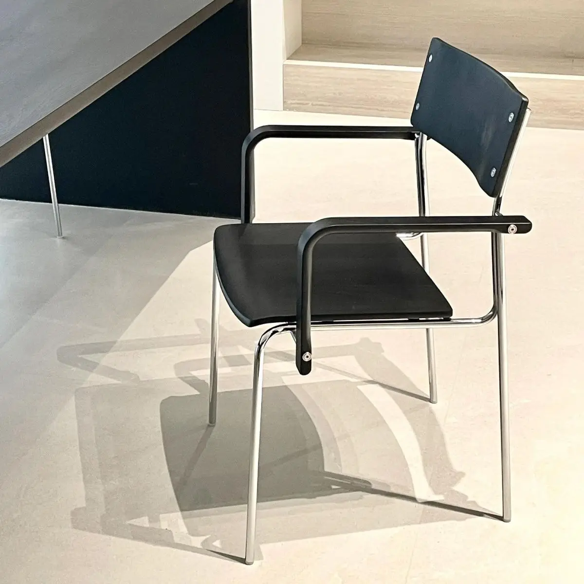 Classic Backrest Dining Chair Foldable Lazy Leisure Style Chair Home Living Room Bedroom Furniture