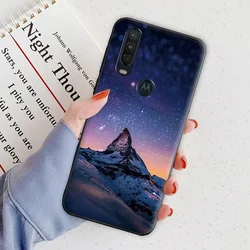 Stylish 6.3-Inch Animal Design Silicone Phone Case with Cool Bumper Protection for Moto One Action (B0151)