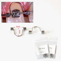 Dental Orthodontic Gate Type Torque Spring Torque Spring Single Anterior Teeth Torquing Spring Orthodontic Bracket Arch wire 2