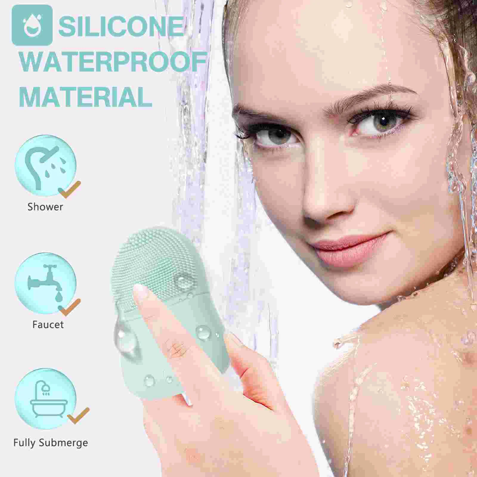 

Silicone Face Brush Hygienic Wash Deep Cleansing Facial Cleaning Silica Gel Cheek