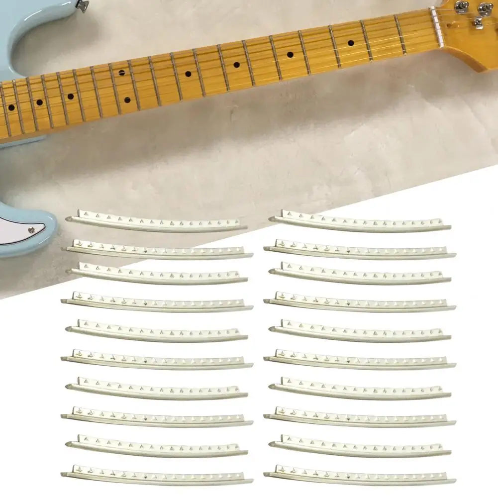 Guitar Fret Wire Metal Brass 22.0MM / 2.2MM / 2.4MM Folk Classical Guitar Fret Wire Musical Instrument Accessories 20pcs