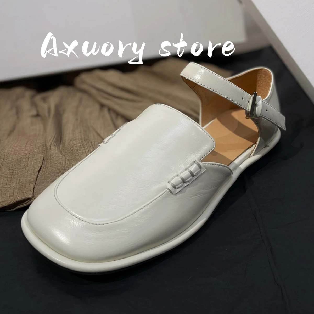 2023 New Women's flat Shoes Inner Dermis Casual Versatile Daily Shopping Summer Style Solid Color