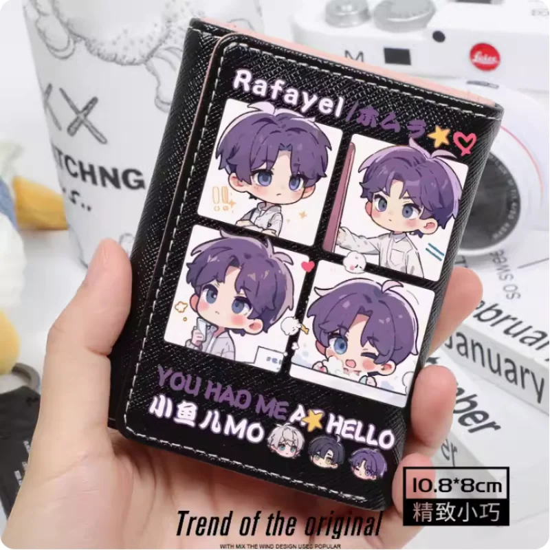 Anime Love and Deepspace Rafayel  Fashion Wallets PU Purse Card Holder Hasp Money Bag Cosplay Gift B1235