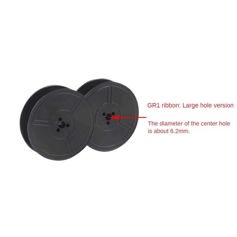 1PCS GR1 Typewriter Ribbon Twin Spool Typewriter Ribbon Replacement For Most Typing