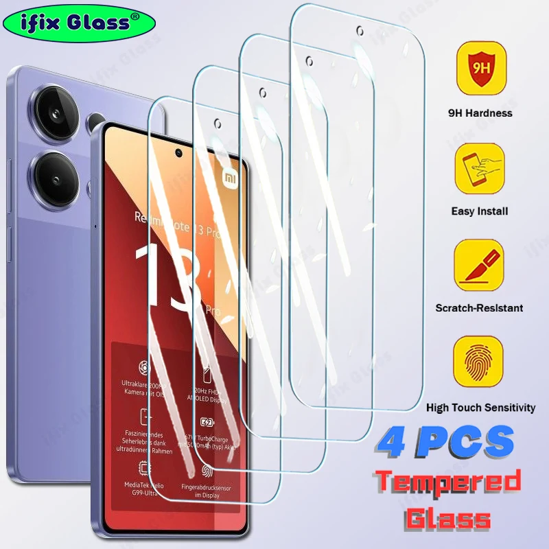 Tempered Glass Screen Protector For Xiaomi Redmi & Poco Phones – 9H Hardness, Anti-Scratch, Case Friendly 10 thumbnail image