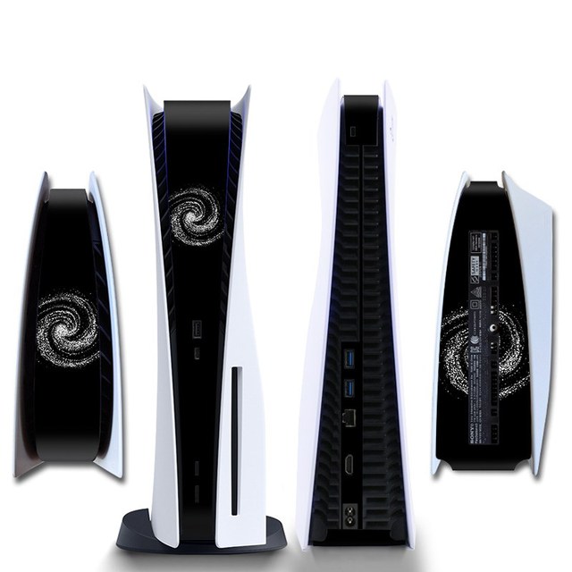 Stickers Skin For PS5 CD-ROM/ Digital Edition Protective Shell Game Console Middle Replacement Decoration Strip DIY