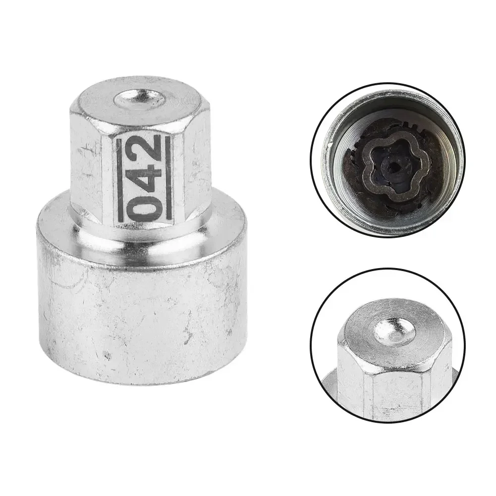 Car Tire Wheel Lock Lugnut Anti-theft Screw Nut Bolt #42 Removal Key Socket For BMW F20/F21 F30/F31/F32/F34/F36/F10/F11