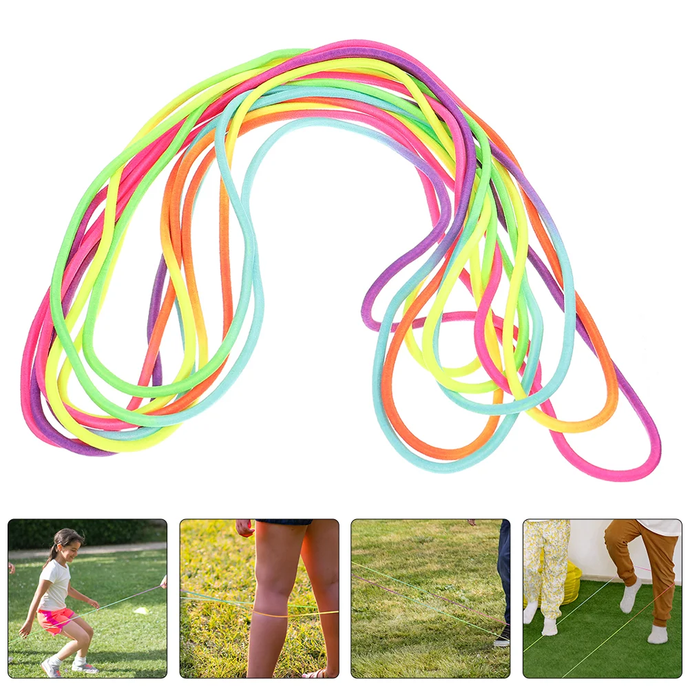 

Sports Jump Rope Rubber Jump Rope Exercise Skip Rope for Physical Education Gym Glass