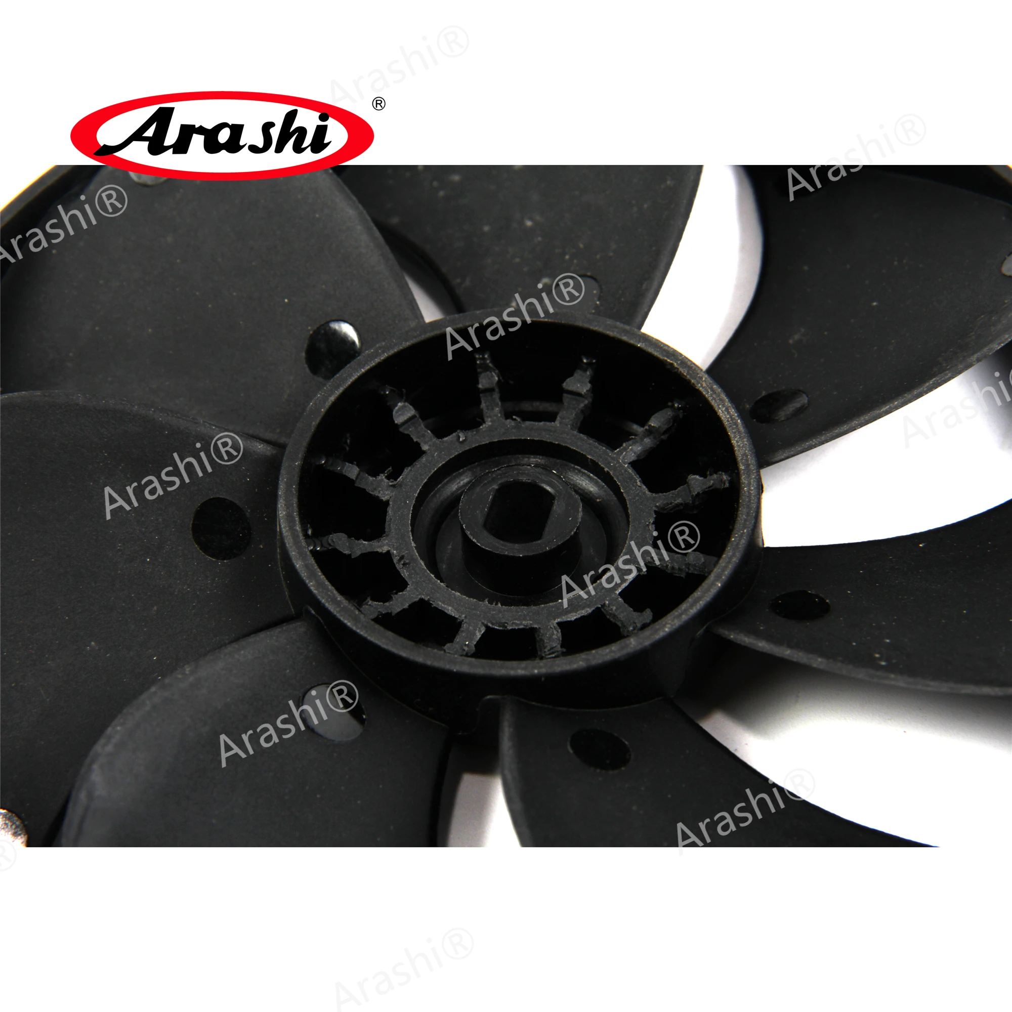 아라시 오토바이 ATV 라디에이터 선풍기, 열 냉각 선풍기, 야마하 YZF R6 YZF-R6 2003 2004 2005 2006 2007 엔진, 136mm