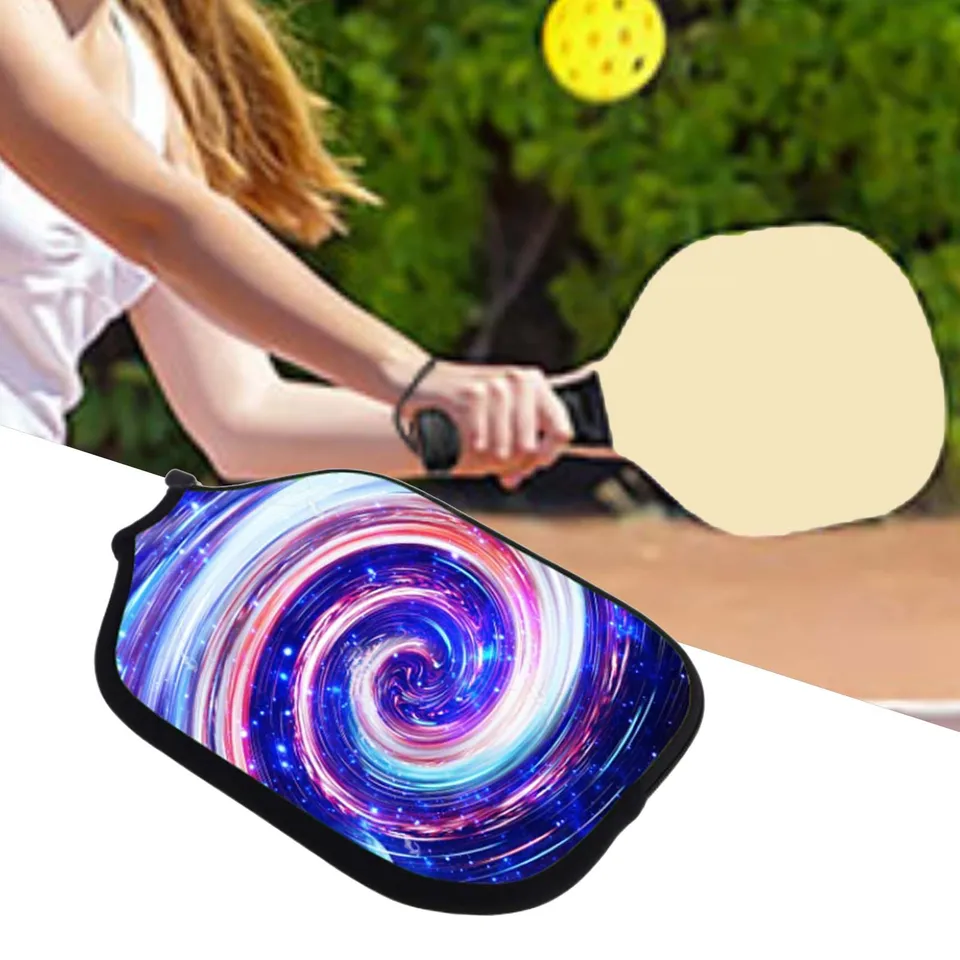 Housse De Protection En Néoprène Pour Raquette De Pickleball - Imperméable, Absorption Des Chocs - Dimensions ~22,5x30 Cm