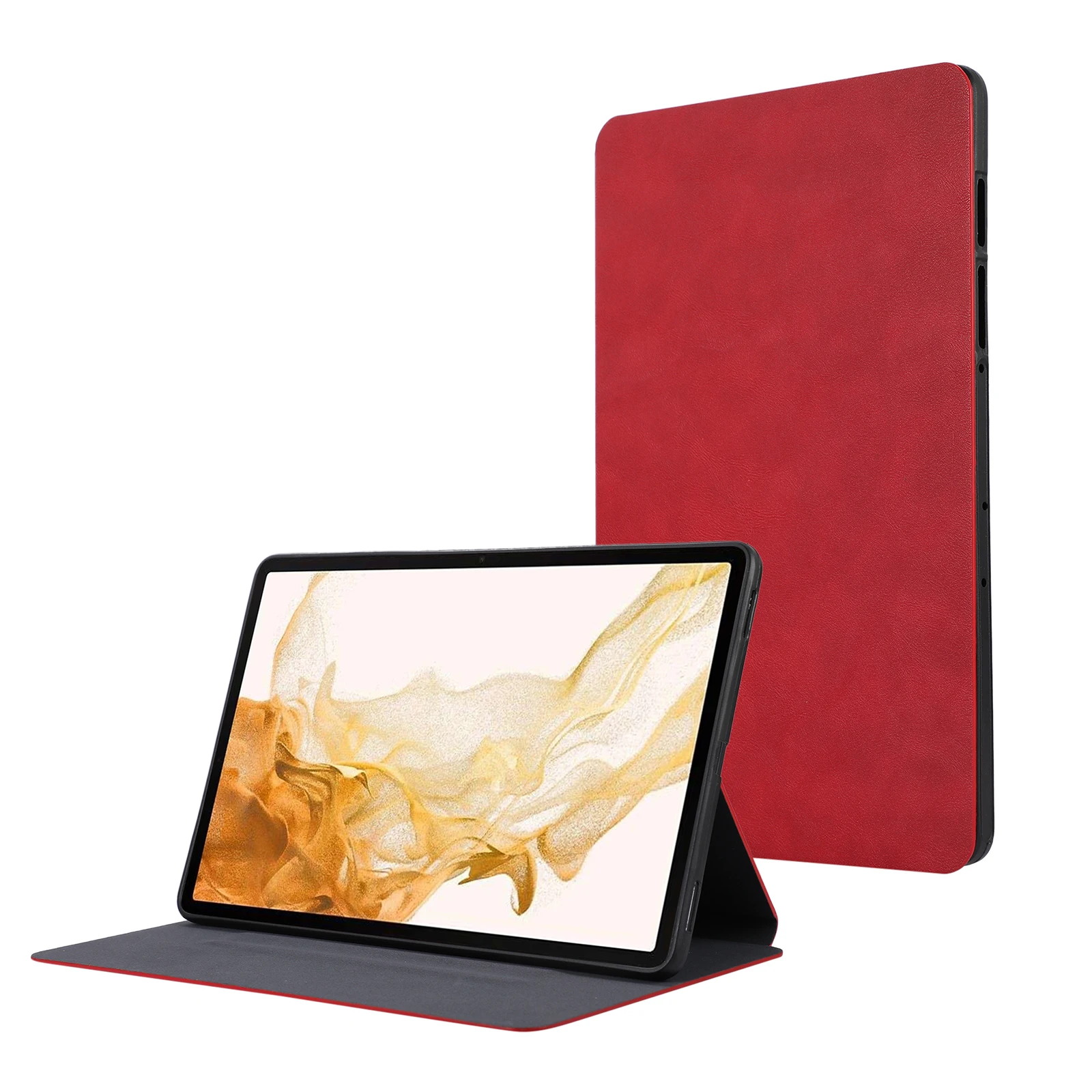Premium PU Leather Tablet Case Cover with Multi-Angle Viewing Stand and Auto Sleep/Wake Function