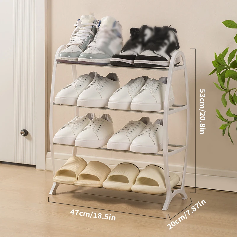 16 Styles Of Simple Splicing Shoe Rack, Home Space Saving Storage Rack, Miscellaneous Shoes Display, Living Room Multi-Layer Sto 3
