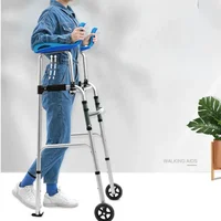Travel-Friendly Elderly Shopping Cart Auxiliary Walking Crutches Can Sit & Fold Walking Cane Car for Support 1