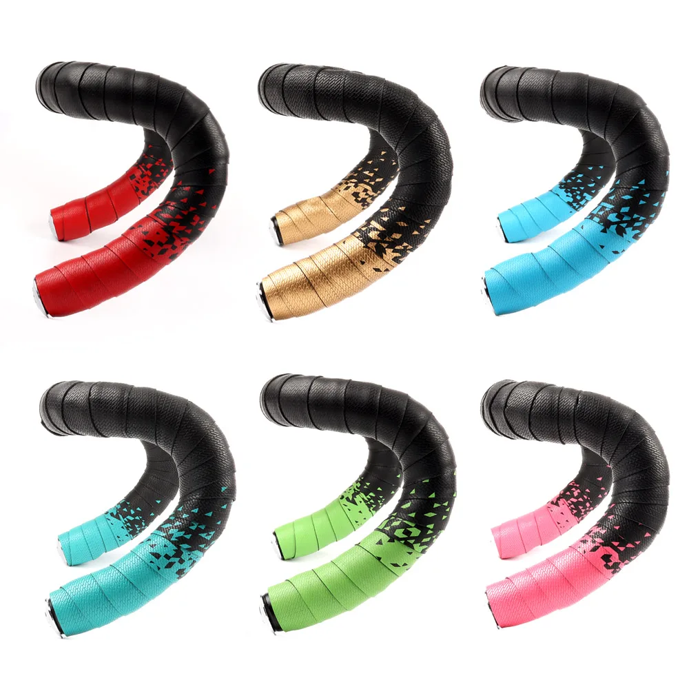 

2022 Bicycle Handlebar Tap Road Bike Anti Vibration PU EVA Belt Road Bike In-Mold HandleBar Tape Wear-resistant and Anti-skid
