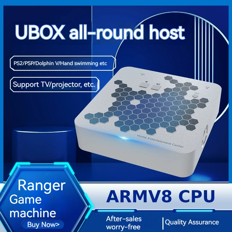 Ranger Ubox2 Set-Top Box Dual-System Supporta Ps2 Dolphin V Dolphin N Gioco Online Gioco Mobile 3Ahdmi Interface Party Gift