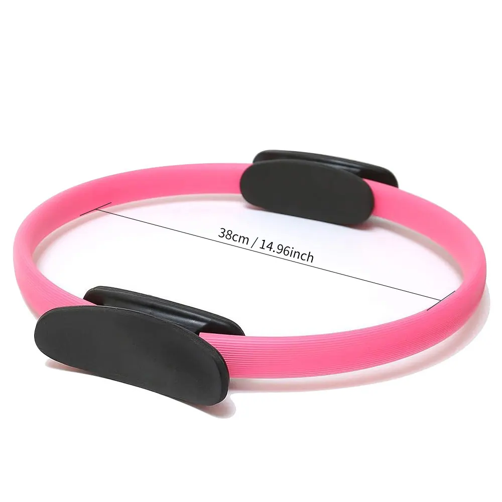 Pilates Fitness Ring for Focusing on Toning Inner Thighs, Arms, and Core，Toning, Fitness & Pelvic Floor Exercise-Yoga Rings