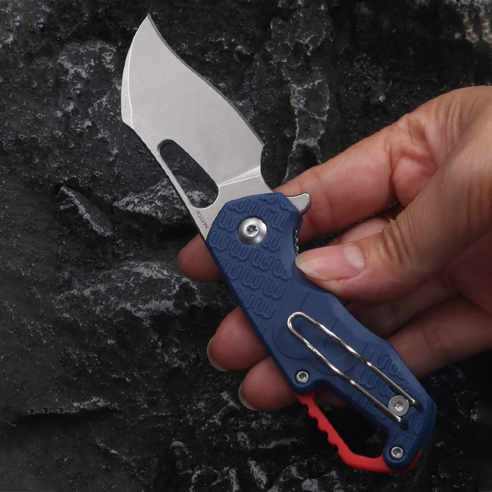 Folding Knife Stainless Steel N690Co Pocket Knife With Clip For Self Defense Outdoor Hunting & Tactical Knives EDC Folding Camp Survival Knife