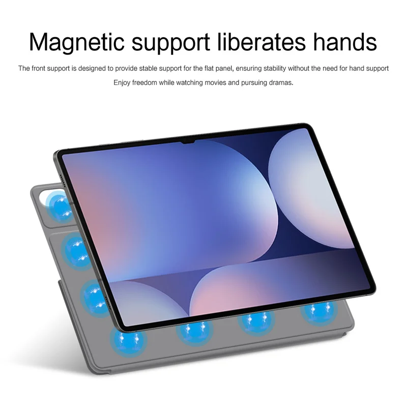 Tablet Case Magnetic Case for Samsung Galaxy Tab S10 Ultra 14.6 S10 FE Plus 13.1" S10+ S9+ 12.4" S9 FE 10.9 S8 S7 11 inch