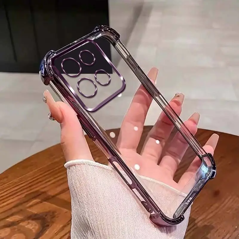 Silicone Back Cover with Reinforced Corners for Enhanced Protection