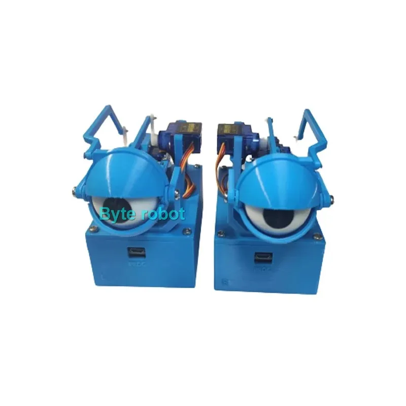 3D Printing One-eyed/Binocular Robotic Bionic Eye for Arduino Robot Kit With SG90 Web/APP Control ESP8266 Programmable Robot Eye