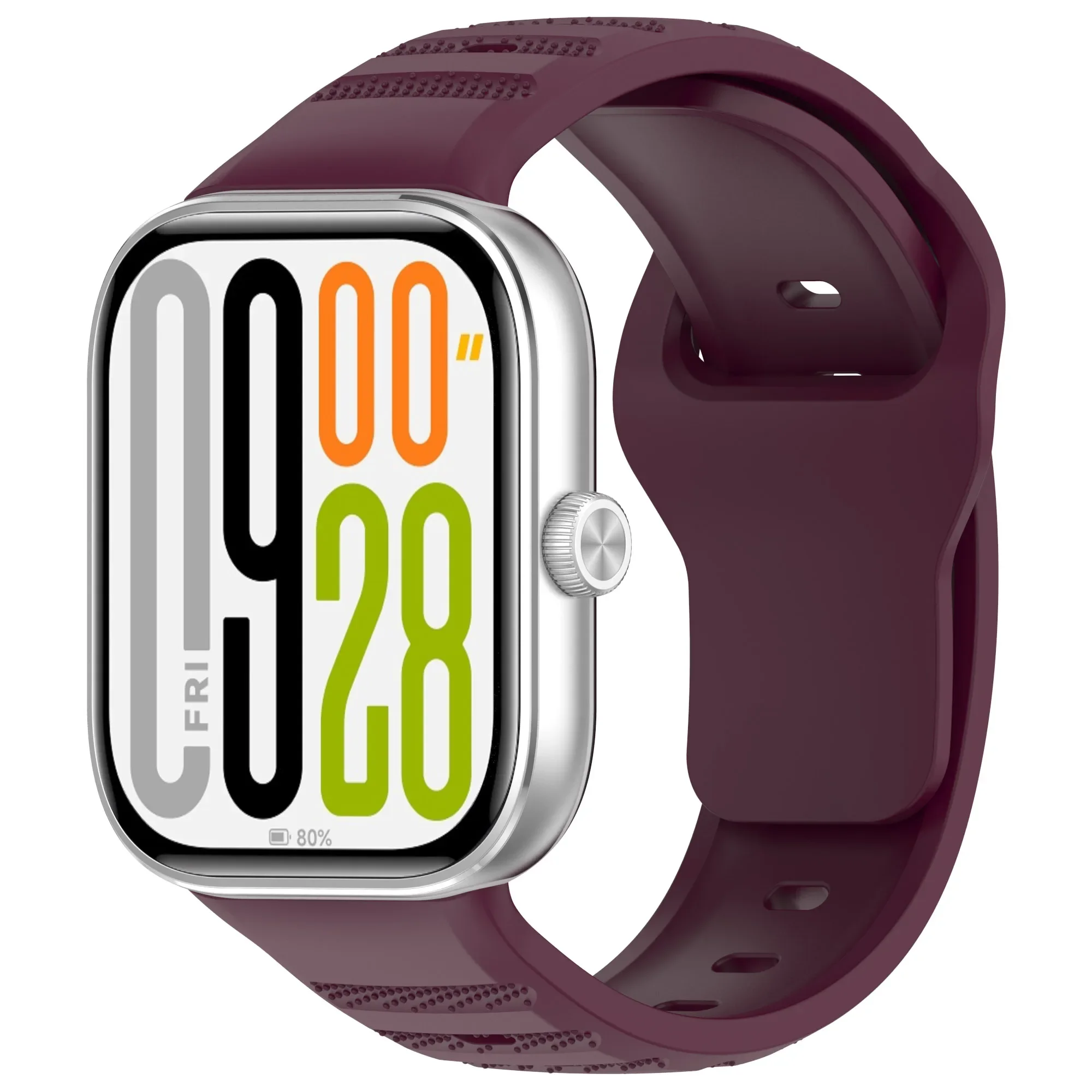Silicone Replacement Strap Bracelet for Smartwatches and Fitness Bands