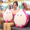Cute Beautiful Kawaii Dragon Fruit Plush Toy Stuffed Fruit Pitaya Doll Soft Cartoon Sleep Pillow Cushion Gift for Kids Baby Girl 1