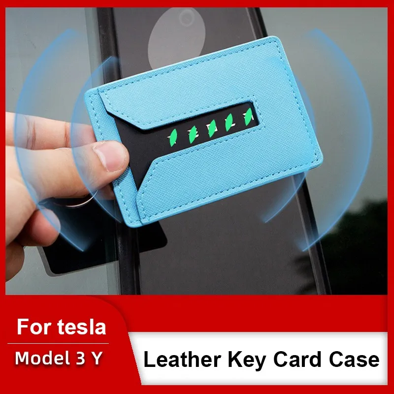 

Применимо к замку для ключей Tesla Model 3 Y, чехол из искусственной кожи с застежкой