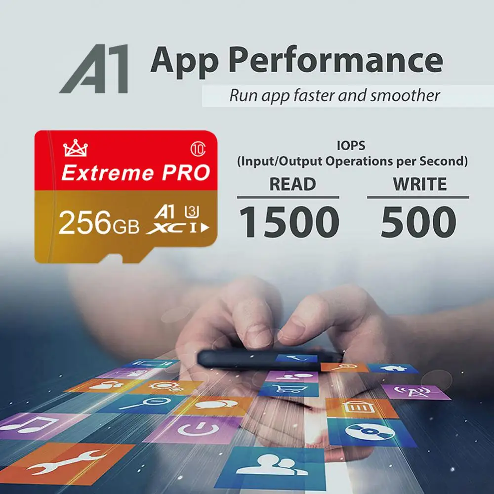 Memory Card 2TB Extreme Pro Mini SD 128GB U3 V30 TF 1TB High Speed Flash For Phone Camera Drone