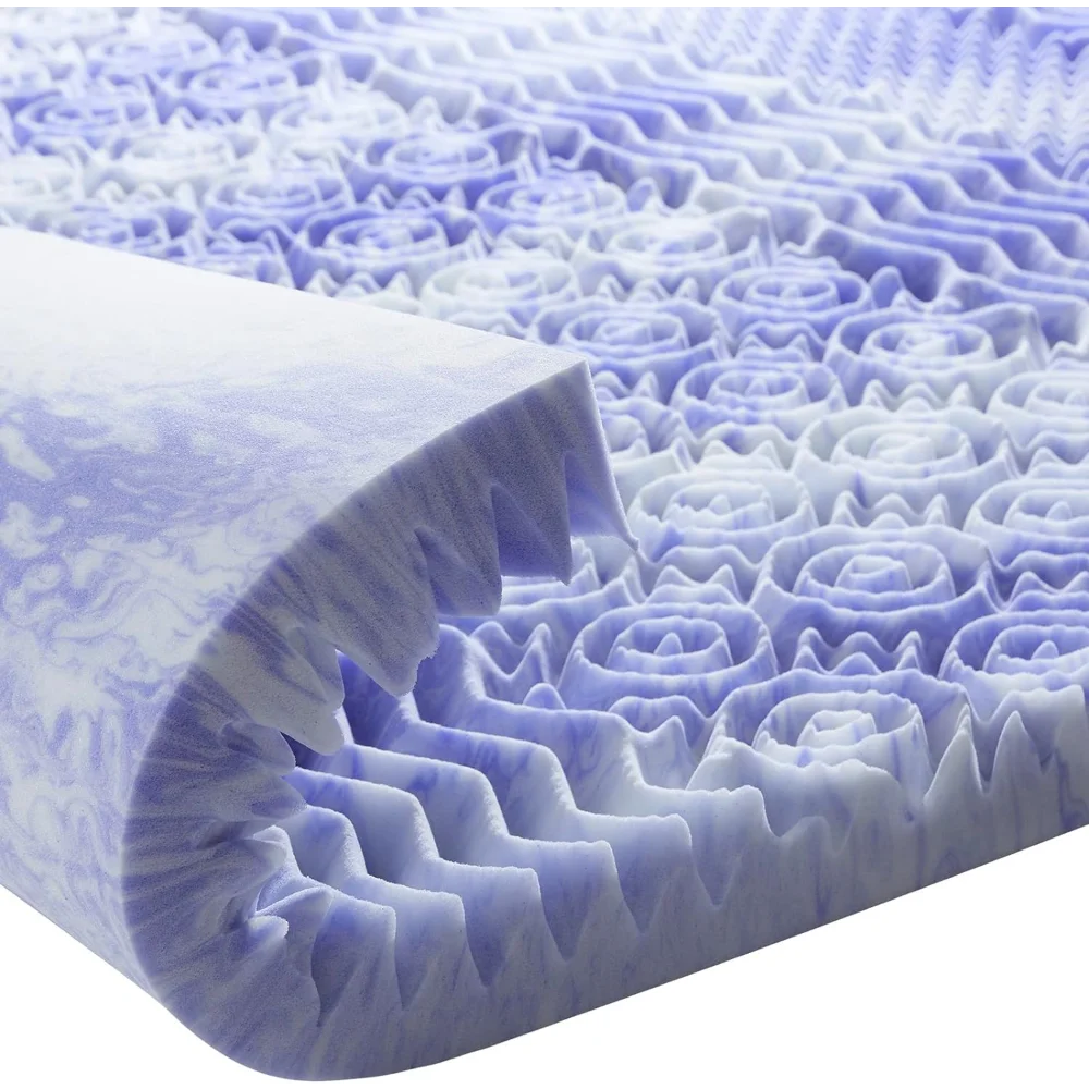 Dreamsmith 7-Zone Cooling Gel Memory Foam Mattress Topper | Dream Tech