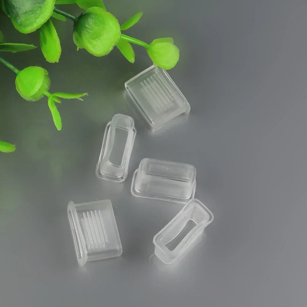 Referee Whistle Cover Transparent Whistle Cushioned Mouth Grip Soccer Referee Protective Accessories 10pcs whistle cover