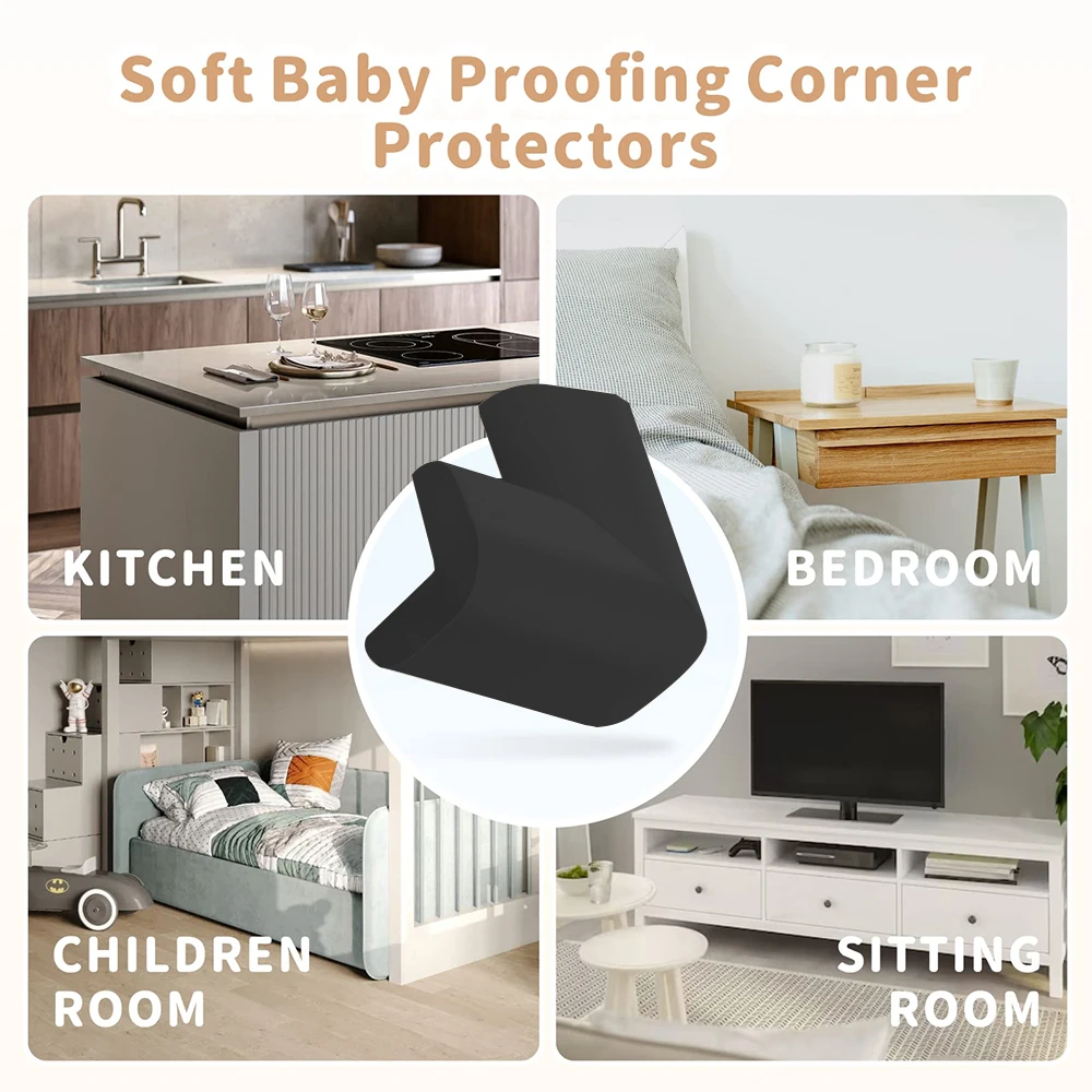 10PCS Soft baby protection corner and edge protection protective baby shower home decoration gifts