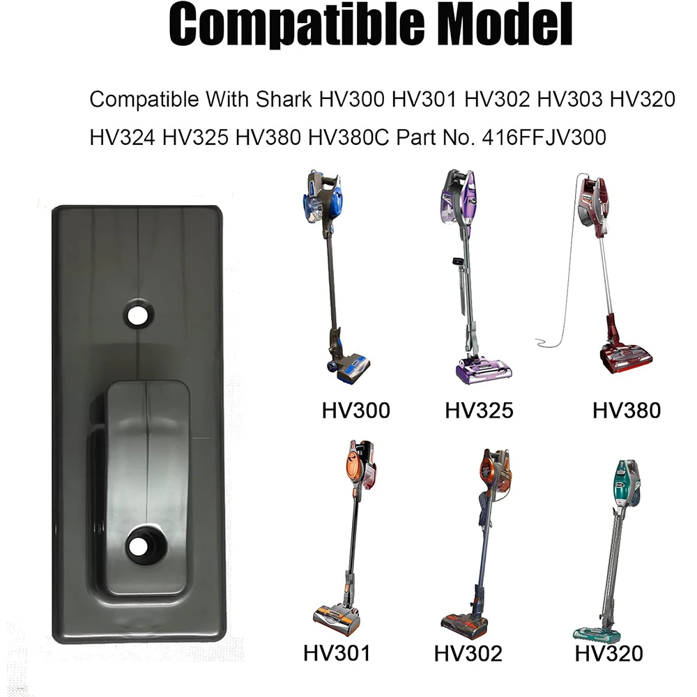 Wall Mount Hanger Hook Compatible with Shark HV300 HV301 HV303 HV320 HV321 HV371 HV380 HV380C UV422 UV450 Vacuum cleaner