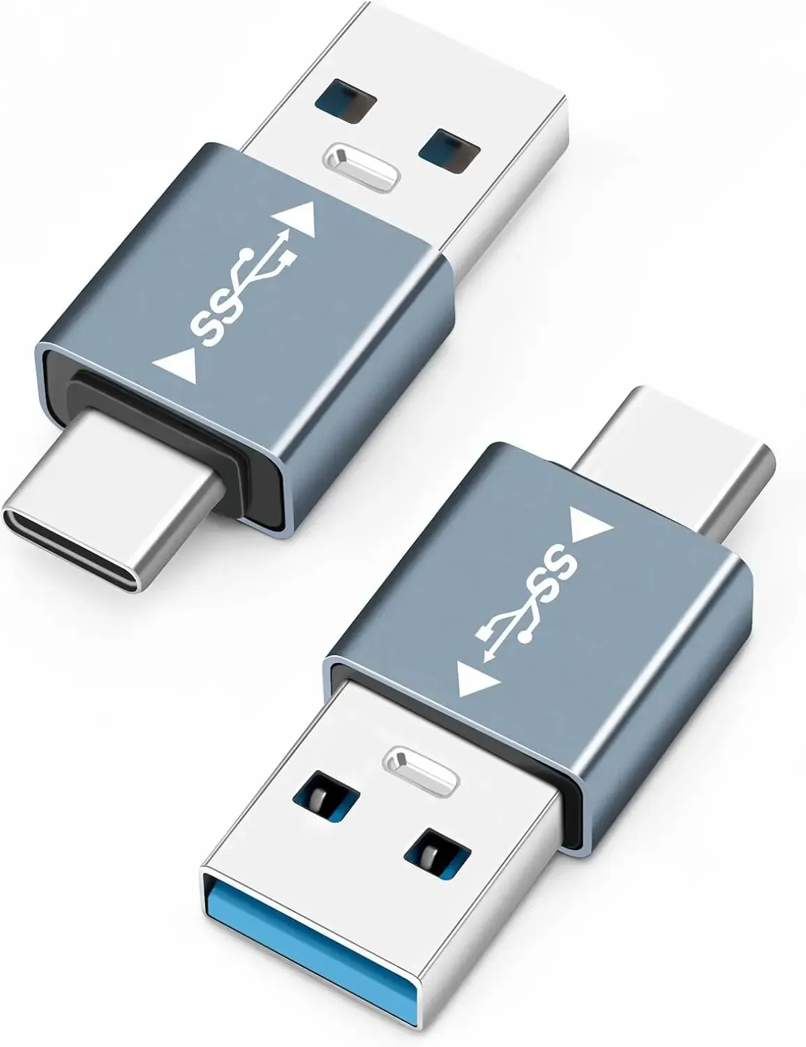 Right-Angle USB-C to USB 3.1 OTG Adapter – Fast 10Gbps Data Transfer