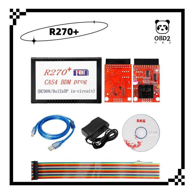 

Auto Key Programmer R270+ V1.20 Programmer for BMW CAS4 BDM Programmer Auto Programmer Support M35080 PK AK90+ CAS4 BDM Eeprom